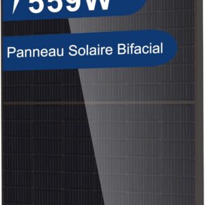 BENY Panneau Solaire 1x 430W Panneau Solaire Photovoltaïque Conception Entièrement Noire pour Installation Complète Photovoltaïque de Balcon, Pour Toit Incliné, Balcon, Toit plat, Façade, Jardin