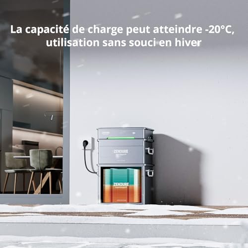 Zendure SolarFlow 800 Pro - Centrale Électrique Balcon Avec Panneaux Solaires, Batterie Extensible 1.92-11.52 KWh